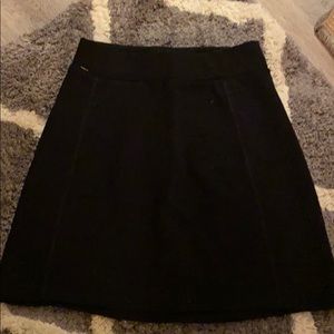 Ibex A-Line wool skirt